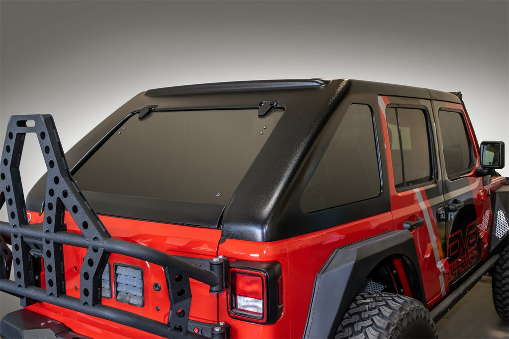 DV8 Offroad HTJL02-B Razor Series Fastback Hard Top Fits 18-22 Wrangler (JL)