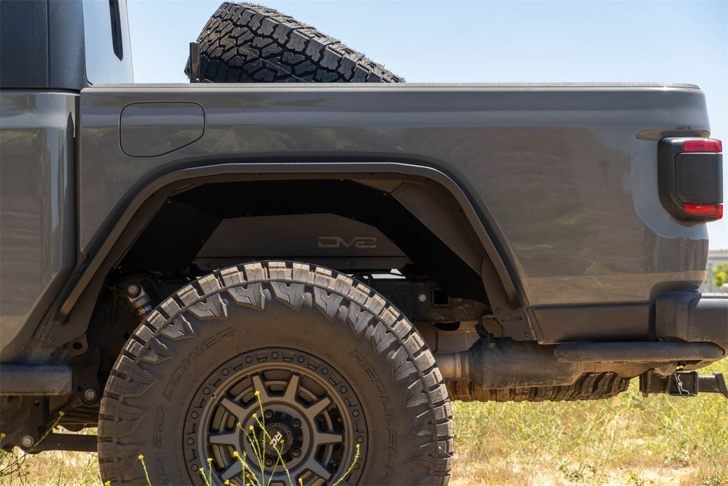 DV8 Offroad INFEND-07RB Inner Fender Fits 20-25 Gladiator Pickup Gladiator