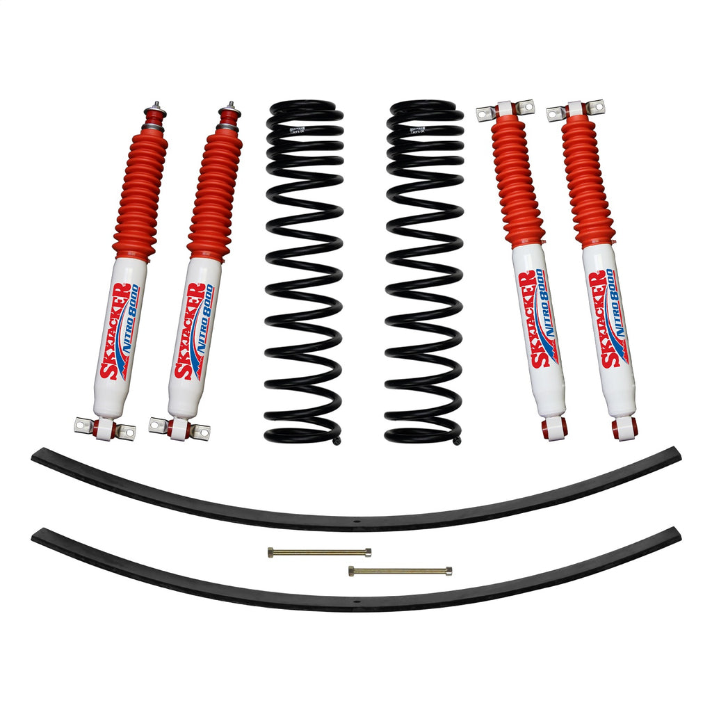 Skyjacker JC301BPNLT Suspension Lift Kit w/Shock Fits 84-01 Cherokee (XJ)