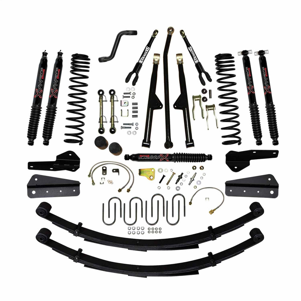 Skyjacker JC4258KSBLT Rock Ready Suspension Lift Kit Fits 84-01 Cherokee (XJ)