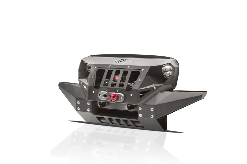 Fab Fours GR1010-B Grumper Grill/Front Bumper Fits 07-18 Wrangler (JK)