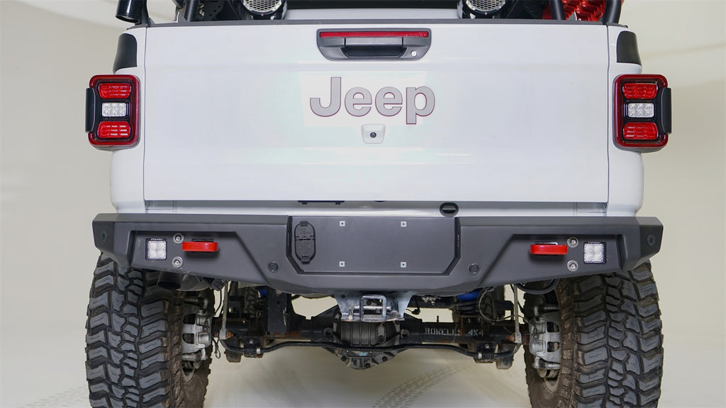 Fab Fours JT20-Y1952-1 Standard Rear Bumper Fits Gladiator Pickup Gladiator