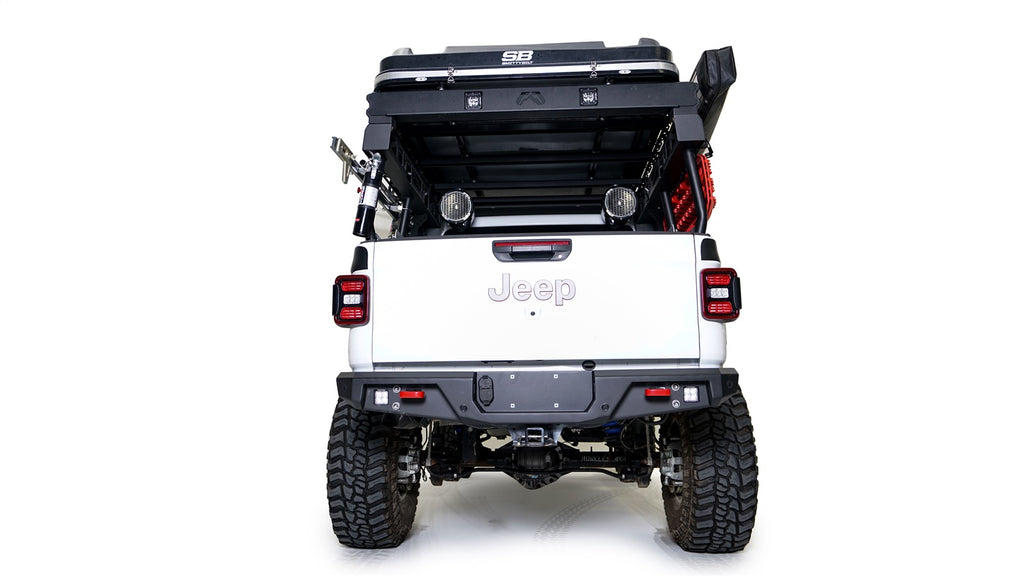 Fab Fours JT20-Y1952-1 Standard Rear Bumper Fits Gladiator Pickup Gladiator