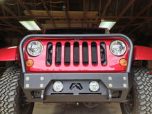 Load image into Gallery viewer, Fab Fours JK07-B1856-B FMJ Stubby Winch Front Bumper Fits 07-18 Wrangler (JK)