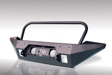 Load image into Gallery viewer, Fab Fours JK07-B1858-B FMJ Full Width Winch Front Bumper Fits Wrangler (JK)