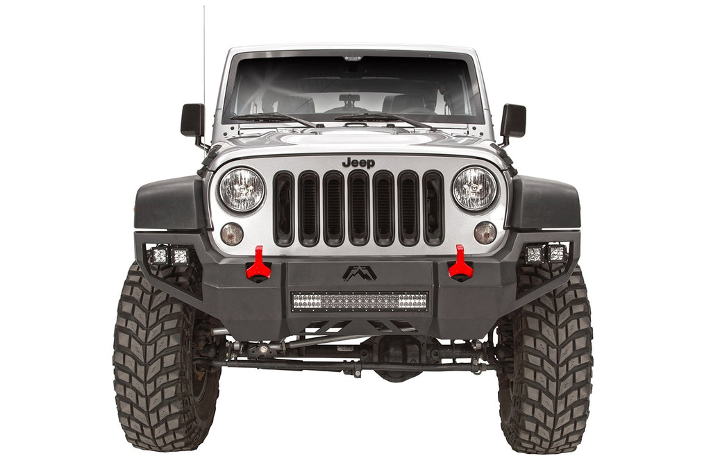 Fab Fours JK07-D1851-B Vengeance Front Bumper Fits 07-18 Wrangler (JK)