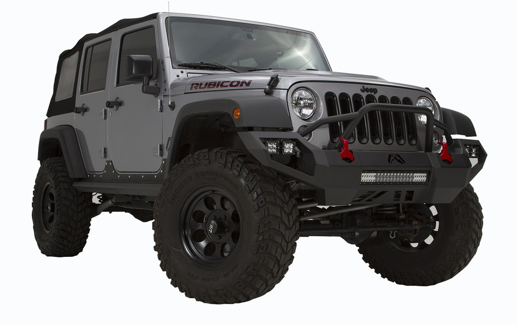Fab Fours JK07-D1852-B Vengeance Front Bumper Fits 07-18 Wrangler (JK)