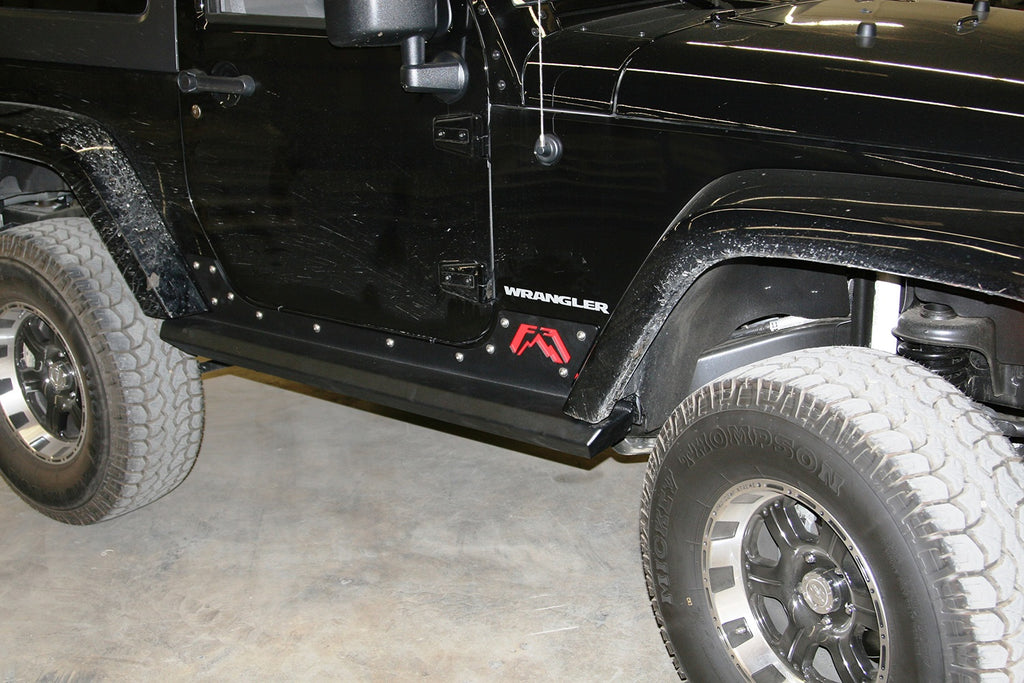Fab Fours JK07-G1350-1 Rock Slider Fits 07-18 Wrangler (JK)