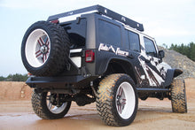 Load image into Gallery viewer, Fab Fours JK07-Y1251-B Heavy Duty Rear Bumper Fits 07-18 Wrangler (JK)
