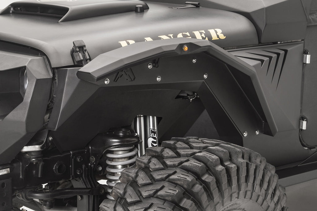 Fab Fours JK1002-B Inner Fender Fits 07-18 Wrangler (JK)
