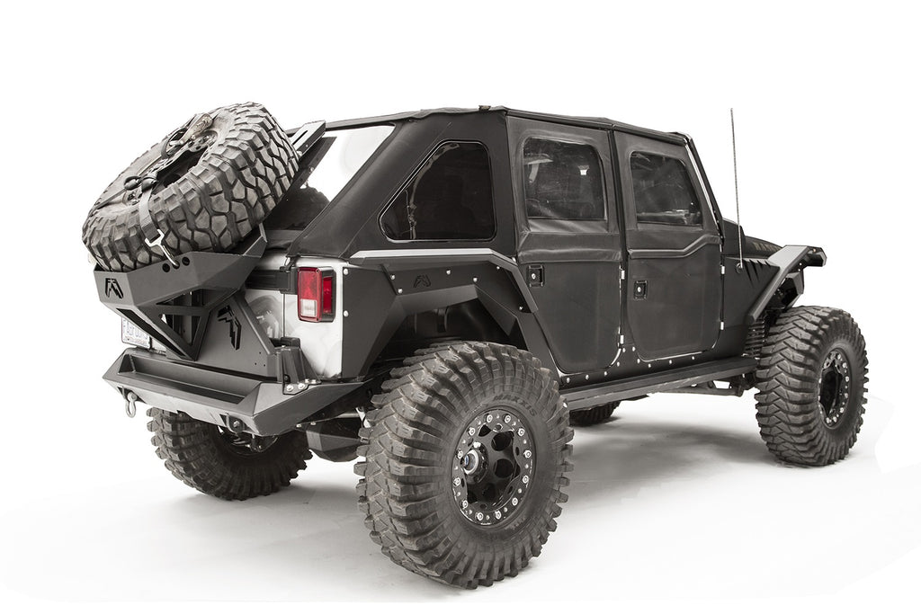 Fab Fours JK1005-B Fender Flare Fits 07-24 Wrangler (JK) Wrangler (JL)