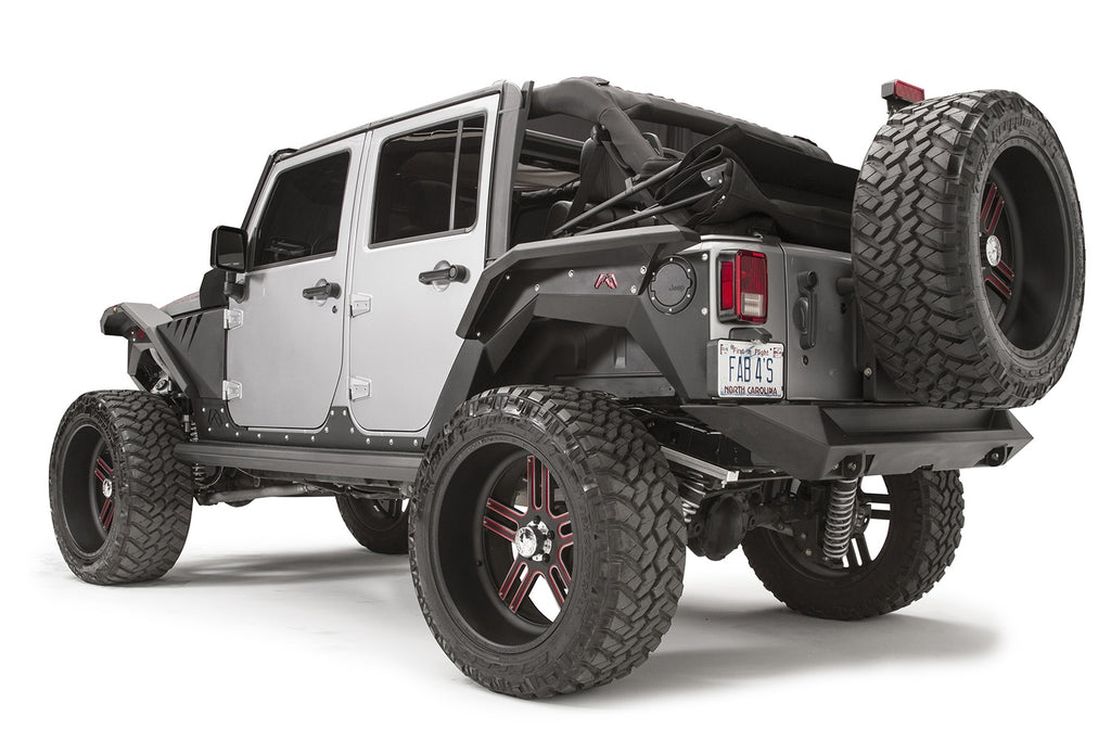 Fab Fours JK1005-1 Fender Flare Fits 07-24 Wrangler (JK) Wrangler (JL)