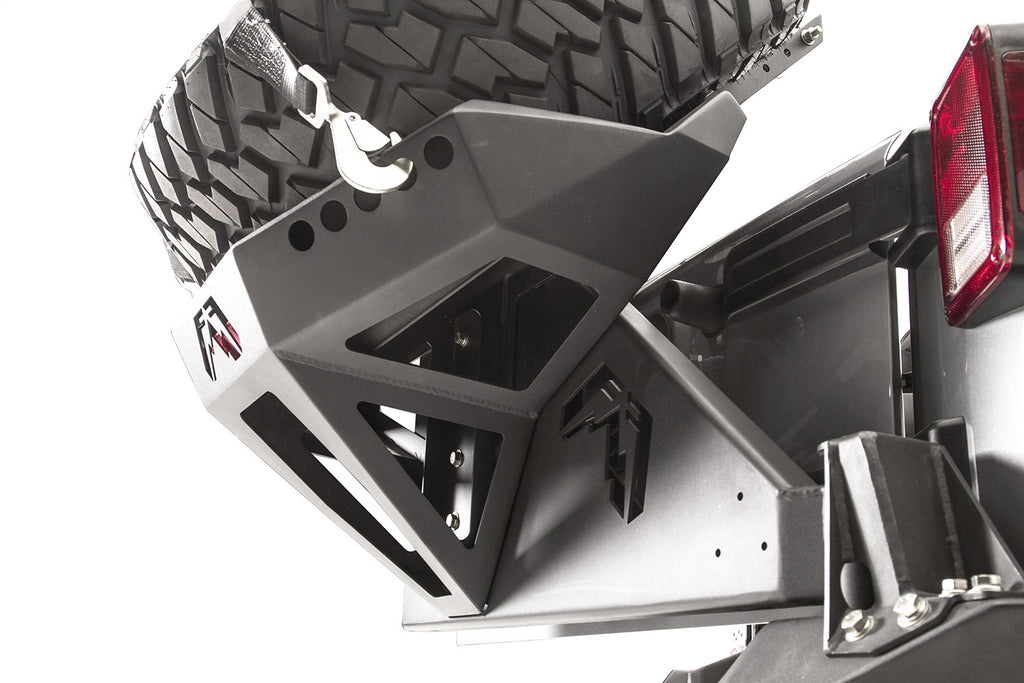 Fab Fours JK2070-B Spare Tire Carrier Fits 07-18 Wrangler (JK)