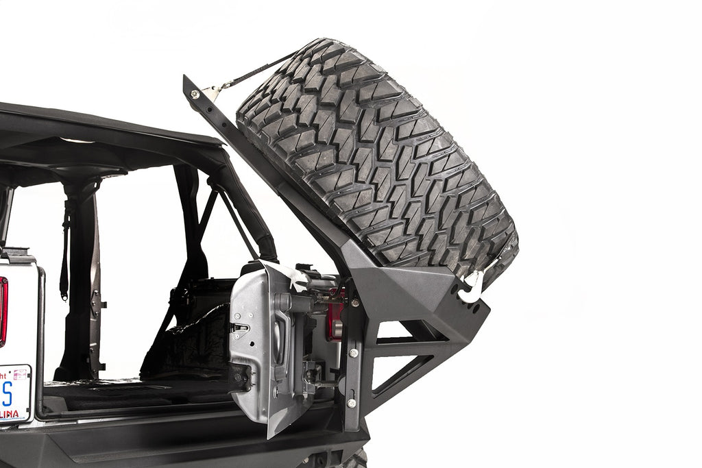 Fab Fours JK2070-B Spare Tire Carrier Fits 07-18 Wrangler (JK)
