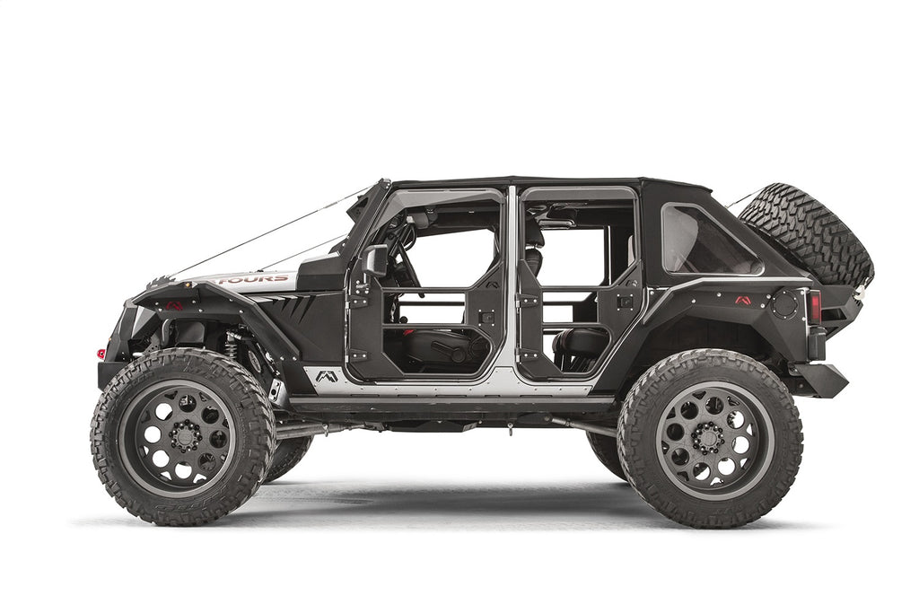 Fab Fours JK2070-B Spare Tire Carrier Fits 07-18 Wrangler (JK)