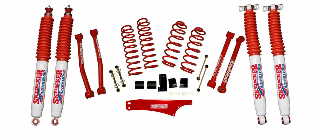 Skyjacker JK2501KCR-N Suspension Lift Kit w/Shock Fits 07-18 Wrangler (JK)