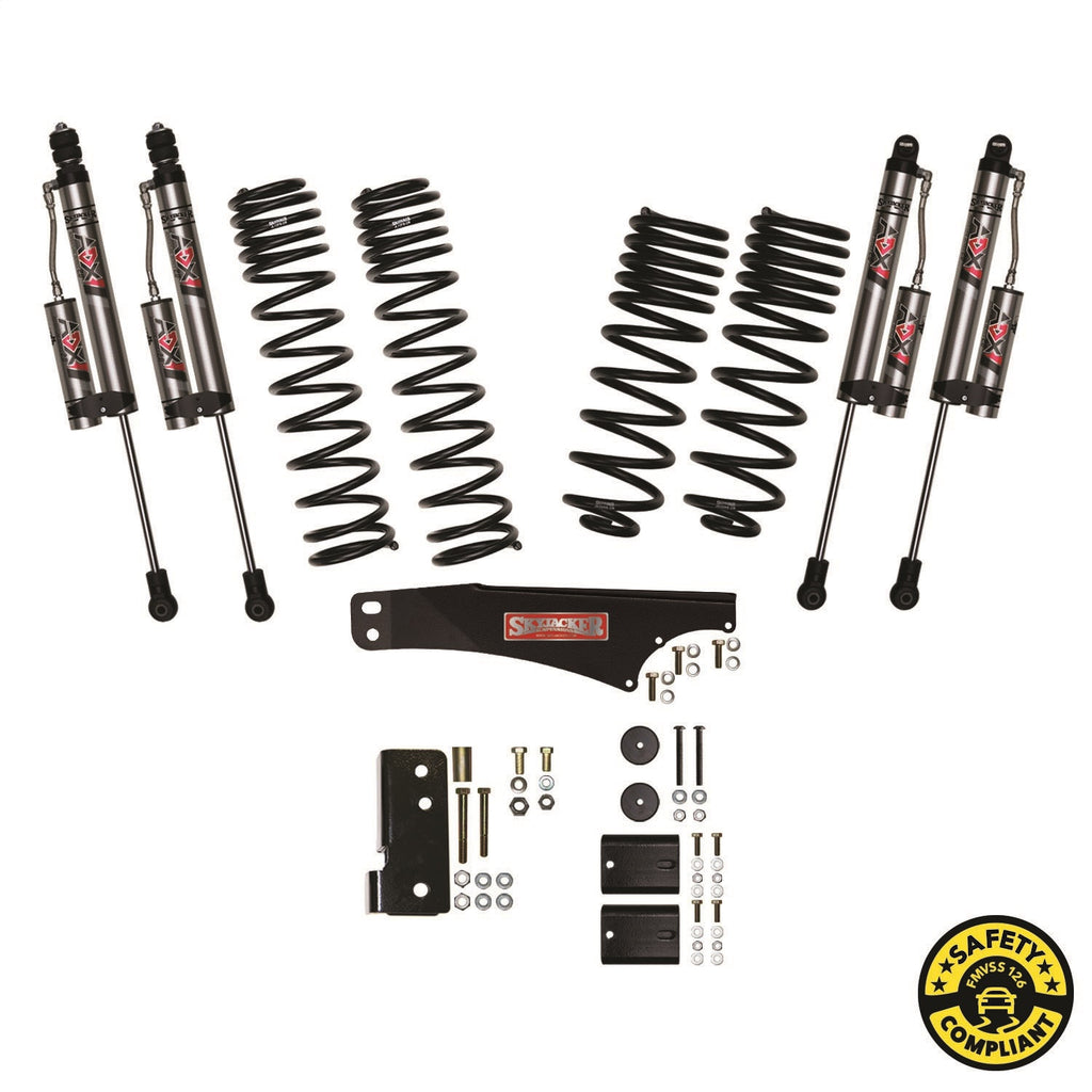 Skyjacker JK25BKXLT Suspension Lift Kit w/Shock Fits 07-18 Wrangler (JK)