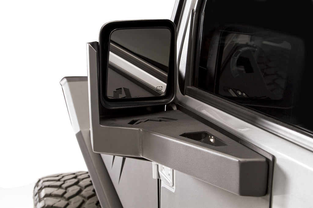 Fab Fours JK3001-B Door Skin Mirror Guard Fits 07-18 Wrangler (JK)