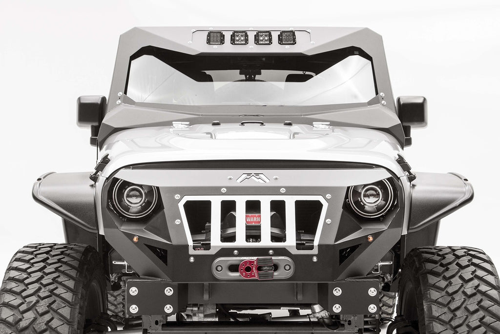Fab Fours JK3021-B ViCowl Light Insert Fits 07-18 Wrangler (JK)