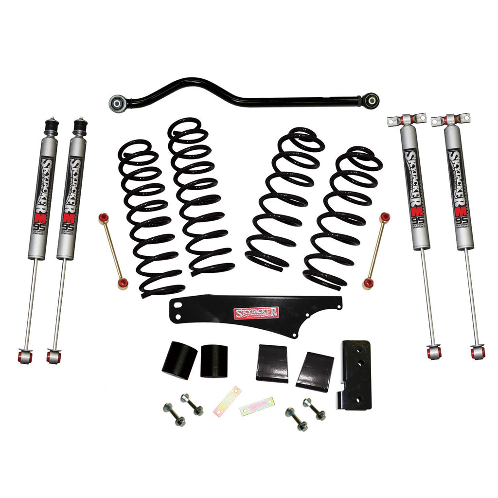 Skyjacker JK350BPMSR Softride Coil Spring Lift Kit Fits 07-18 Wrangler (JK)