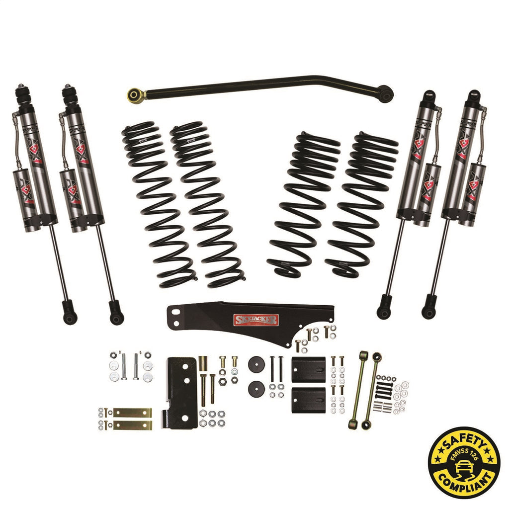 Skyjacker JK35BKXLT Suspension Lift Kit w/Shock Fits 07-18 Wrangler (JK)