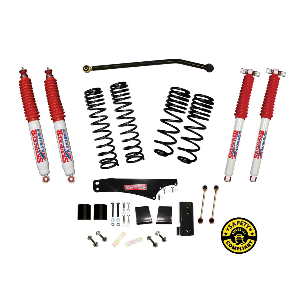 Skyjacker JK40BPNLT Long Travel Series Suspension Lift Kit w/Shocks