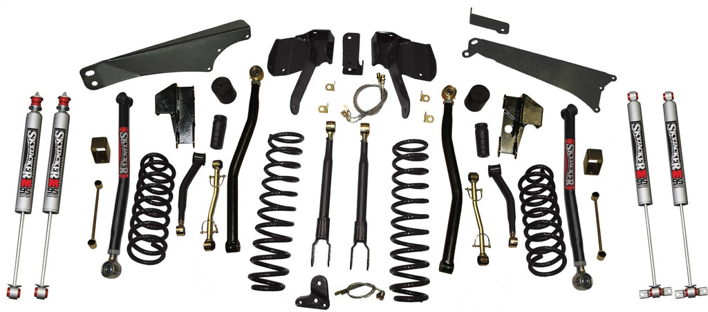Skyjacker JK40LAK-SX-M Long Arm Suspension Lift Kit w/ Shocks Fits Wrangler (JK)