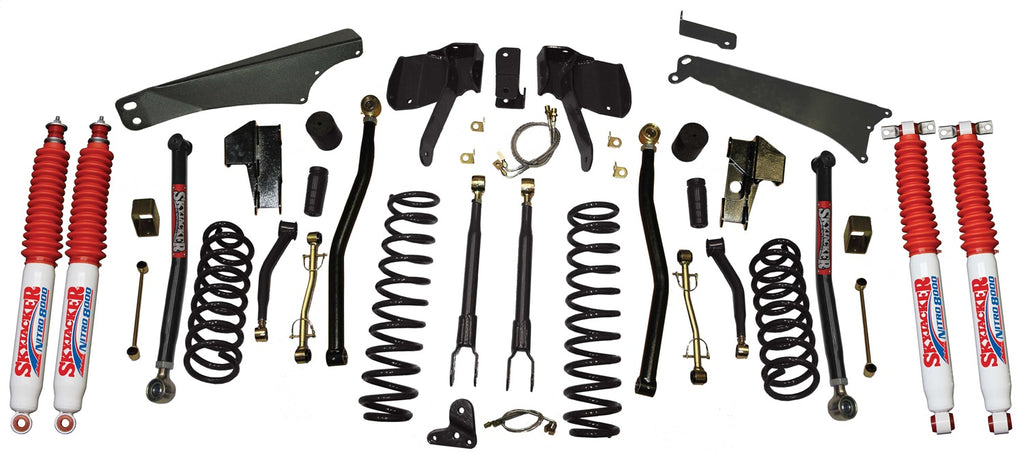Skyjacker JK40LAK-SX-N Long Arm Suspension Lift Kit w/ Shocks Fits Wrangler (JK)