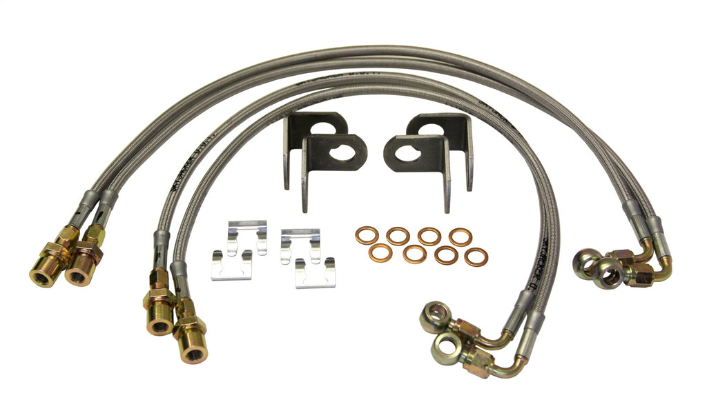 Skyjacker JKBL60 Stainless Steel Brake Line Set Fits 07-18 Wrangler (JK)