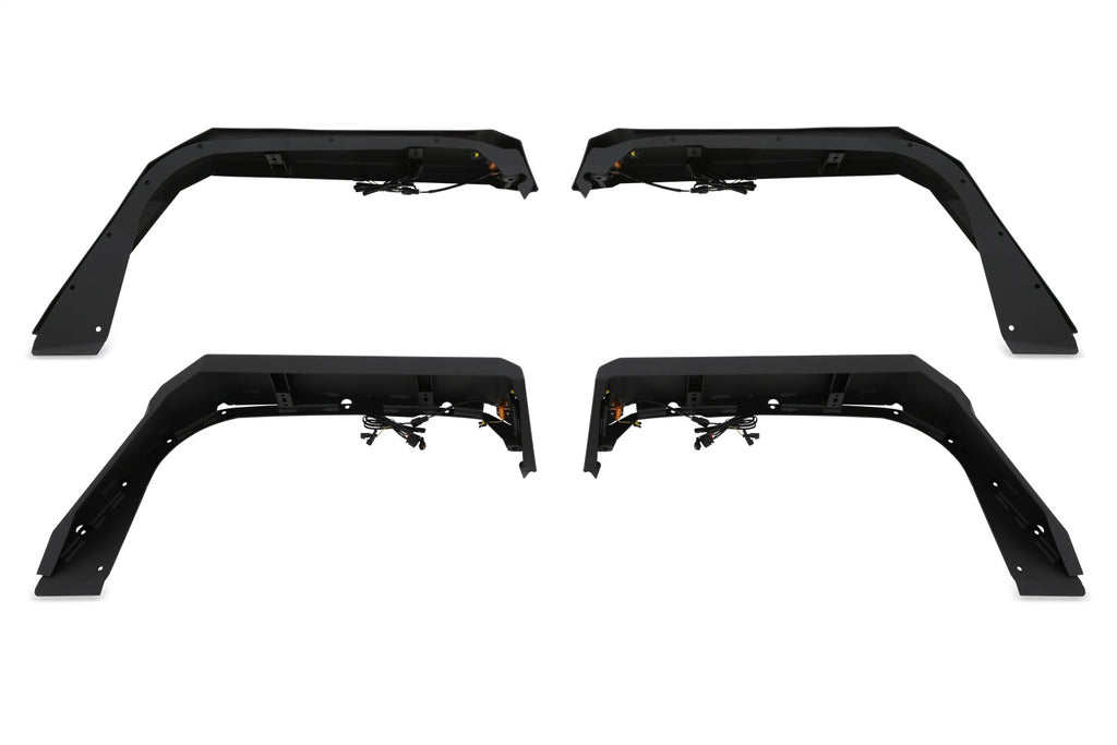 Body Armor JL-6102 Fender Flares Fits 18-21 Gladiator Wrangler (JL)