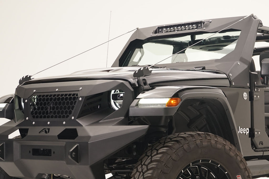 Fab Fours JL1060-1 ViCowl Limb Riser Fits 18-24 Wrangler (JL)