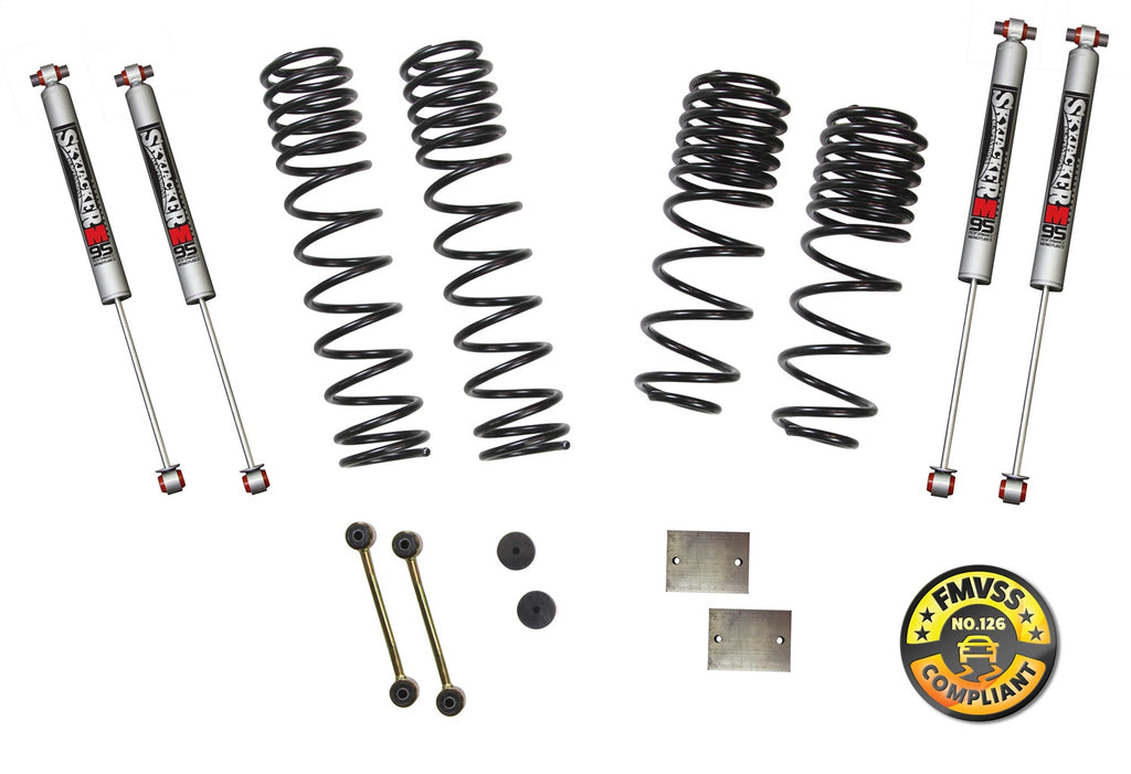 Skyjacker JL15RBPMLT Suspension Lift Kit w/Shock Fits 18-24 Wrangler (JL)