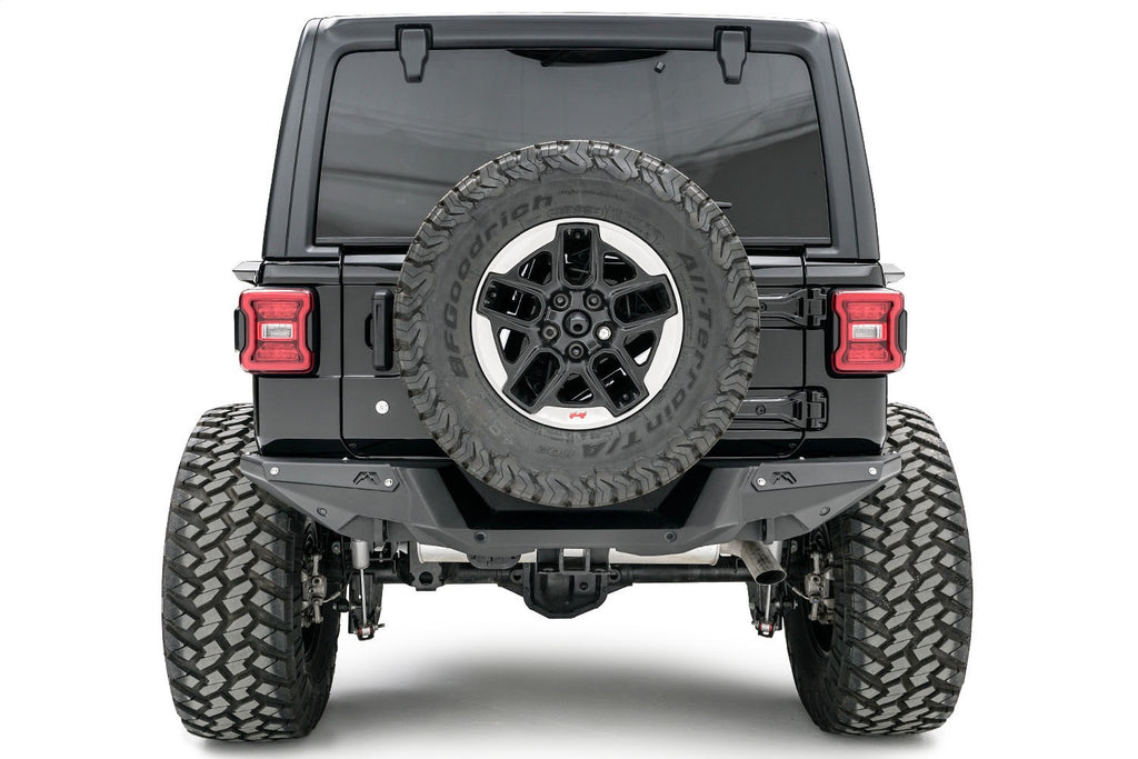 Fab Fours JL18-Y1851-B Heavy Duty Rear Bumper Fits 18-24 Wrangler (JL)