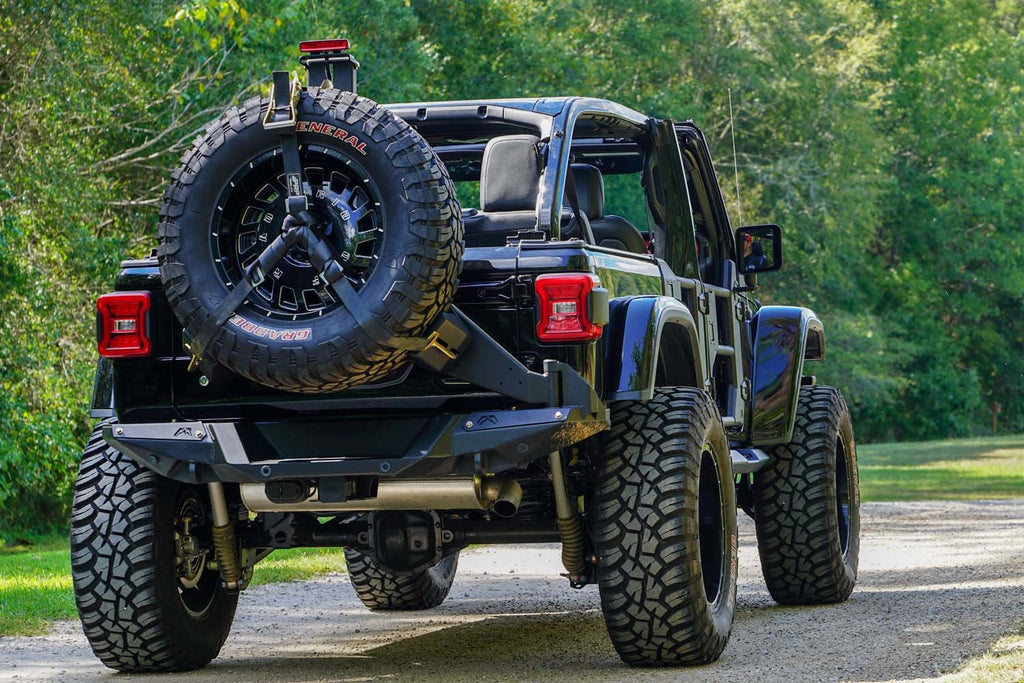 Fab Fours JL2070-1 Spare Tire Carrier Fits 18-24 Wrangler (JL)