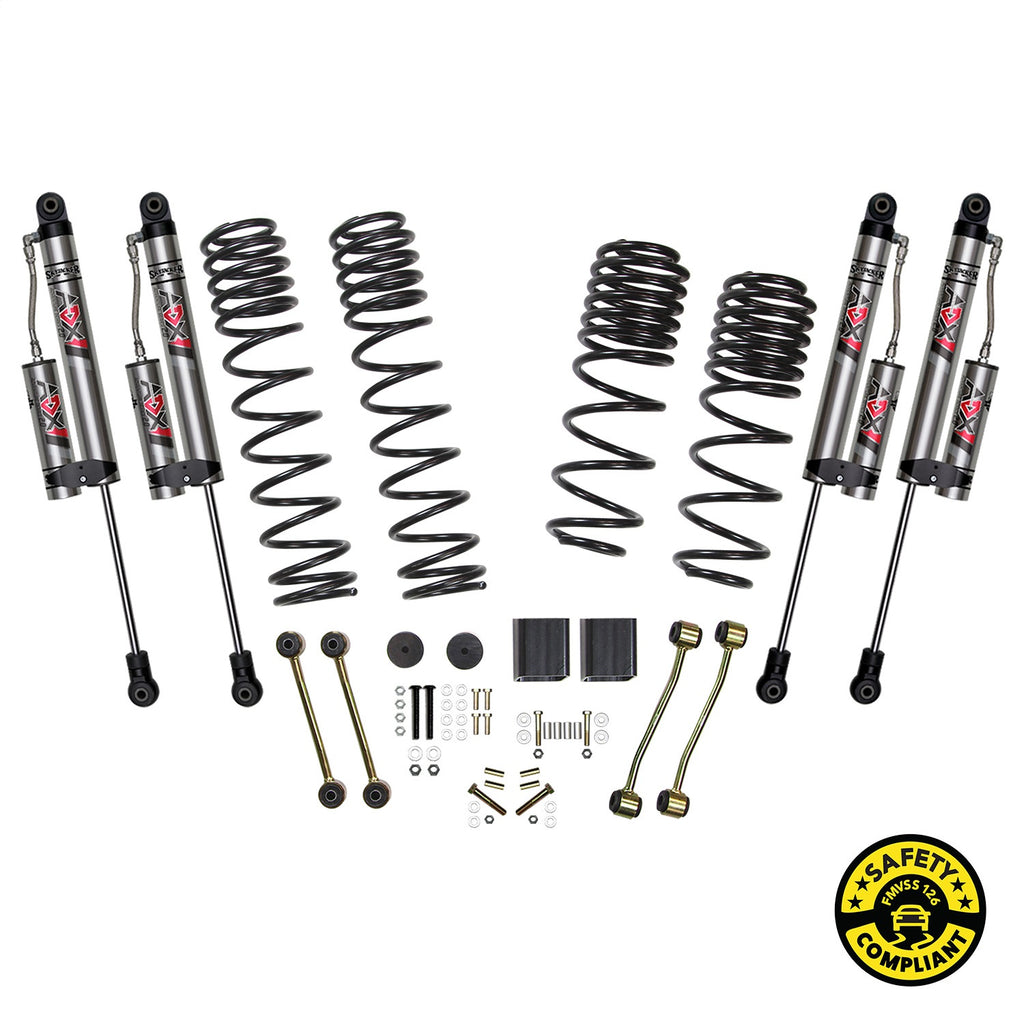 Skyjacker JL25RBKXLT Suspension Lift Kit w/Shock Fits 18-24 Wrangler (JL)