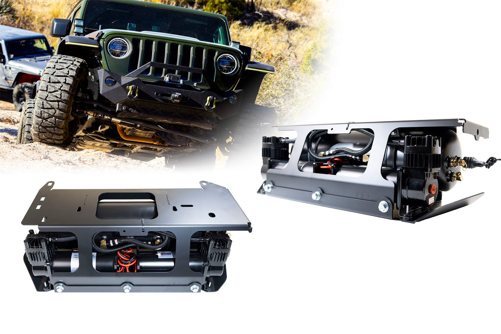 Kleinn Automotive Air Horns JL-JK-OBA Onboard Air System