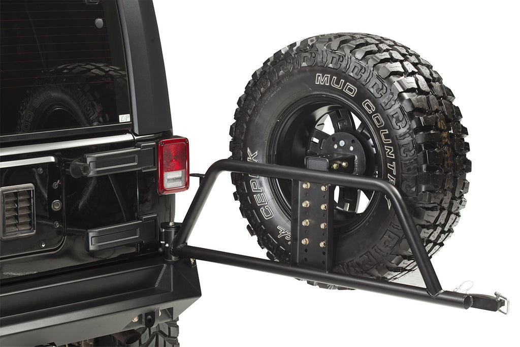 Fab Fours JP-Y1251T-B Spare Tire Carrier Fits 97-18 Wrangler (JK) Wrangler (TJ)