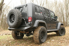 Load image into Gallery viewer, Fab Fours JP-Y1251T-B Spare Tire Carrier Fits 97-18 Wrangler (JK) Wrangler (TJ)