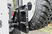 Load image into Gallery viewer, Fab Fours JP-Y1261T-1 Off The Door Tire Carrier Fits 07-18 Wrangler (JK)