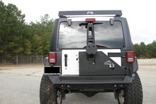 Load image into Gallery viewer, Fab Fours JP-Y1261T-B Off The Door Tire Carrier Fits 07-18 Wrangler (JK)