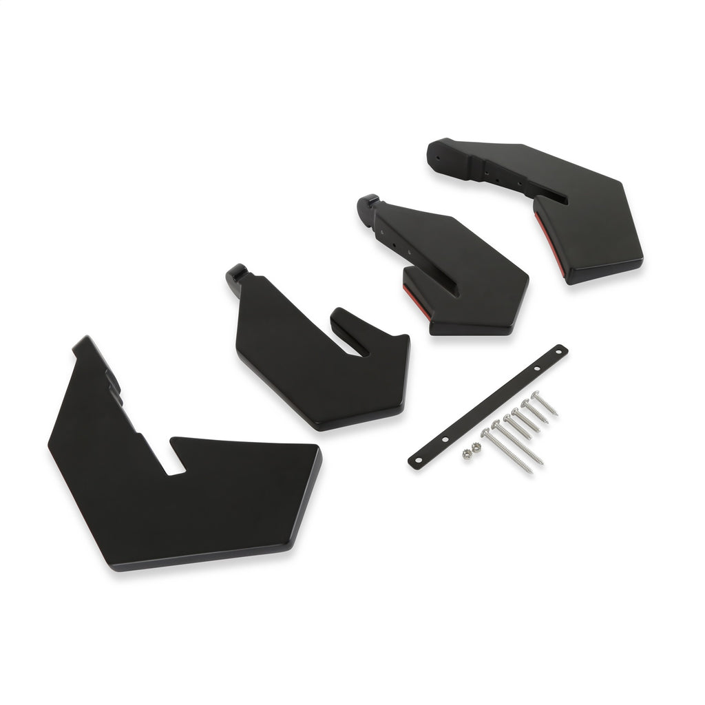 Drake Muscle JR3B-6540544-B Rear Diffuser Kit Fits 18-22 Mustang