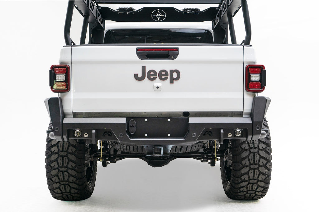 Fab Fours JT20-Y1950-B Rear Bumper Fits 20-24 Gladiator Pickup Gladiator