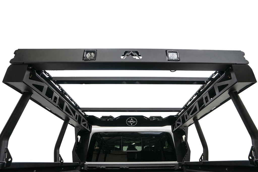 Fab Fours JTOR-01-B Overland Rack Fits 20-24 Gladiator Pickup Gladiator