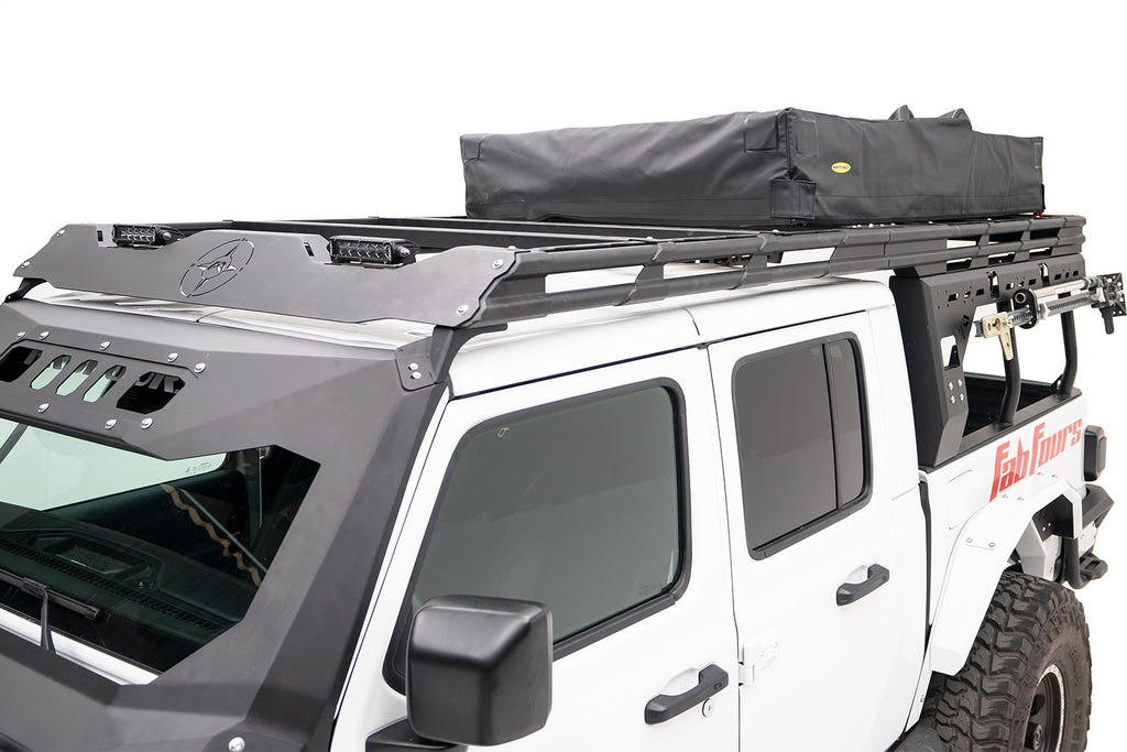 Fab Fours JTOR-02-1 Overland Rack Fits 20-24 Gladiator Pickup Gladiator