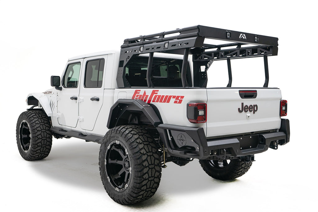 Fab Fours JTOR-01-1 Overland Rack Fits 20-24 Gladiator Pickup Gladiator