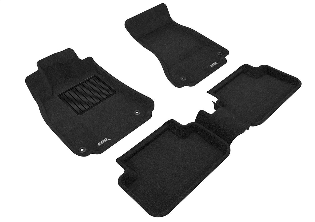 3D MAXpider L1AD02704709 ELEGANT Floor Mat Fits 09-16 A4 S4