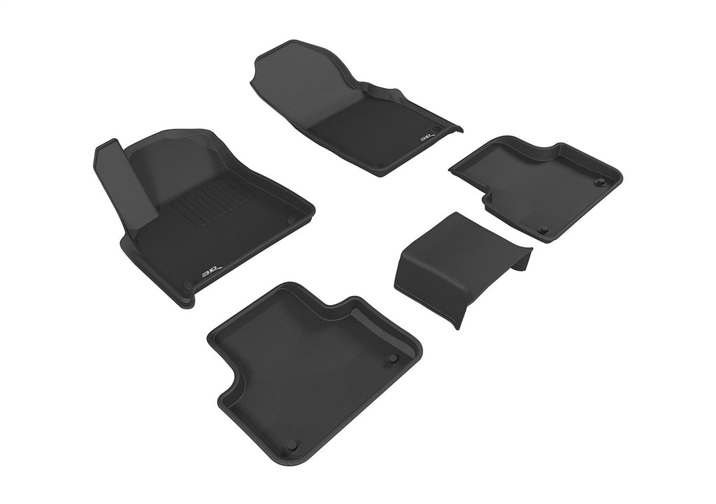 3D MAXpider L1AD04001509 KAGU Floor Mat Fits 17-25 Q7 Q8 RS Q8 SQ7 SQ8