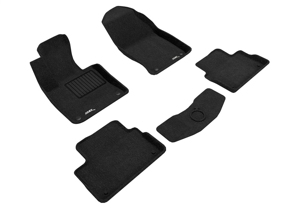 3D MAXpider L1VV03504709 ELEGANT Floor Mat Fits 19-25 S60 V60 V60 Cross Country