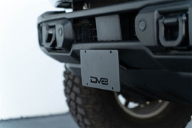 DV8 Offroad LPBR-04 Capable Bumper Front License Plate Mount Fits 21-24 Bronco