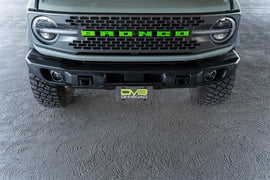 DV8 Offroad LPBR-04 Capable Bumper Front License Plate Mount Fits 21-24 Bronco